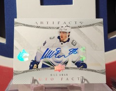 Nils Aman 2024-25 - Auto Facts #Af-Na Artifacts Upper Deck